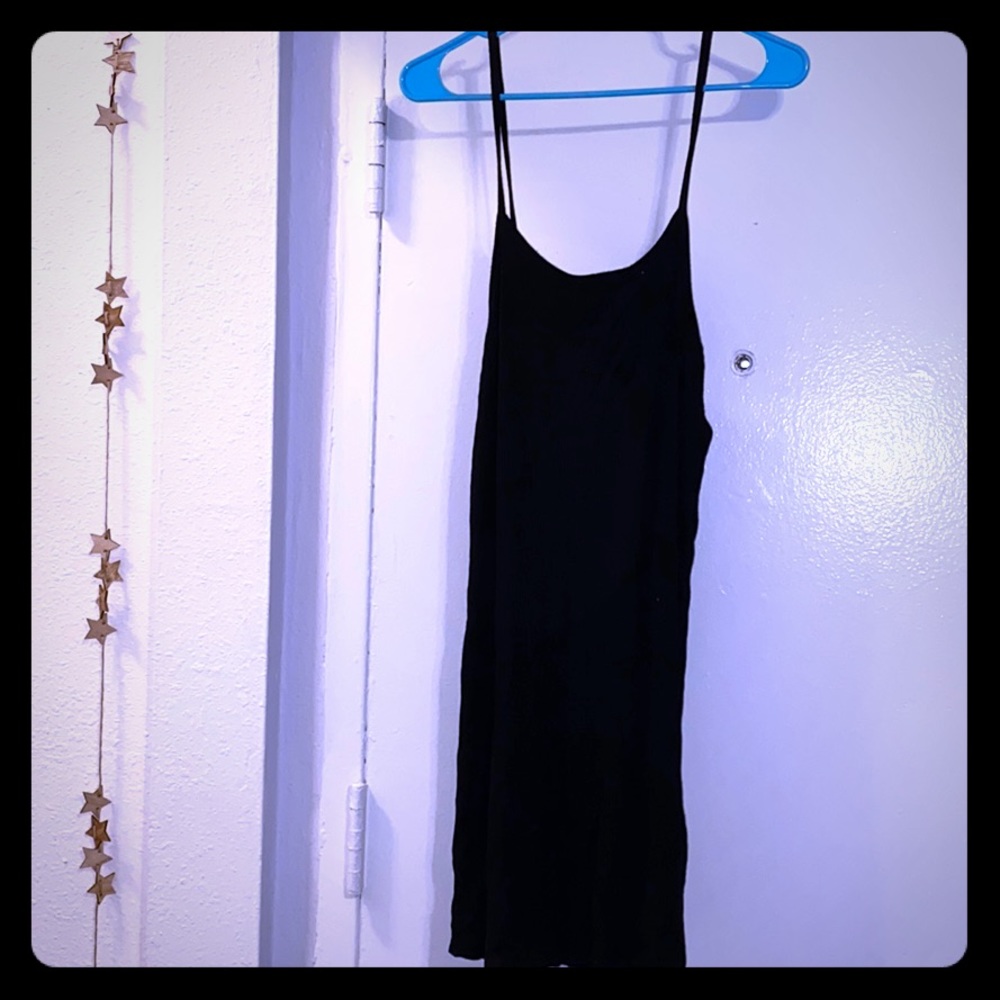 Ribbed Spaghetti Strap Dress